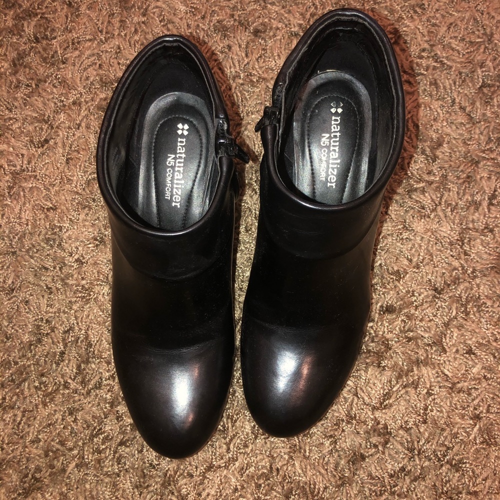 black stiletto boots